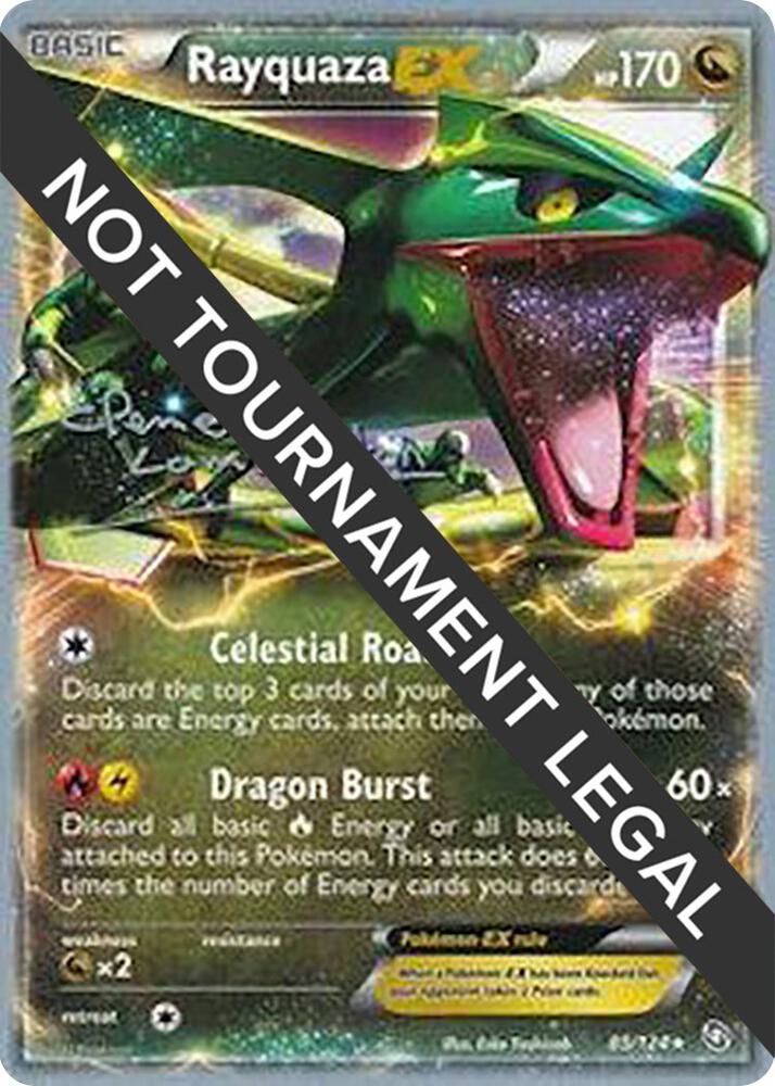 Rayquaza EX - 2013 (Clement Lamberton) [World Championship Decks] 85/124