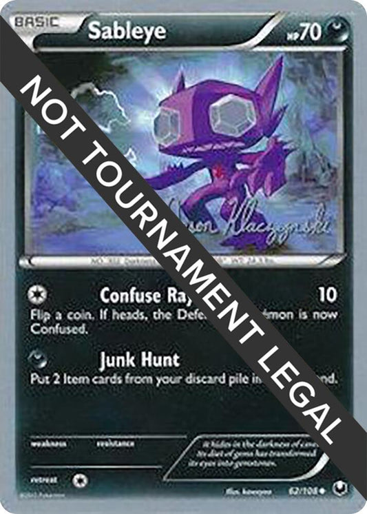 Sableye - 2013 (Jason Klaczynski) [World Championship Decks] 62/108