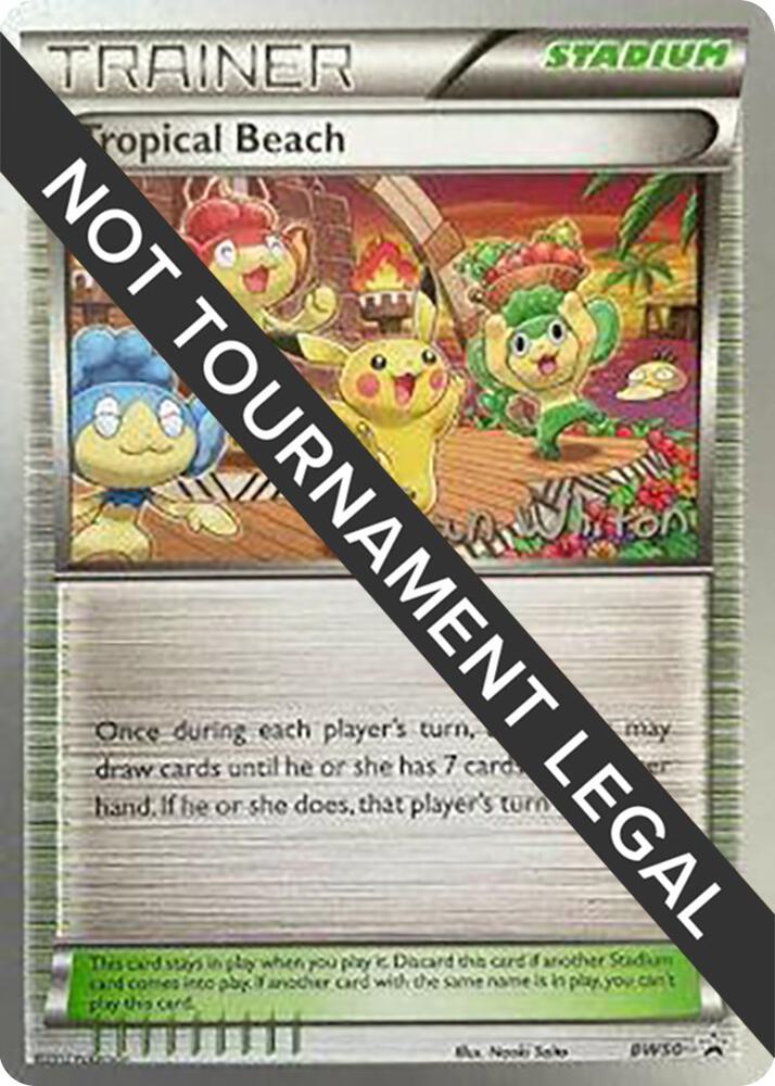 Tropical Beach - 2013 (Ian Whiton) [World Championship Decks] BW50