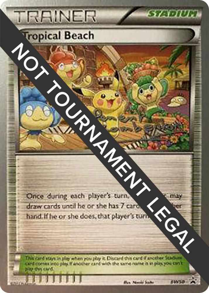 Tropical Beach - 2013 (Clement Lamberton) [World Championship Decks] BW50