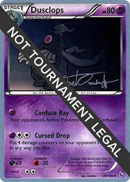 Dusclops - 2014 (Trent Orndorff) [World Championship Decks] 39/106