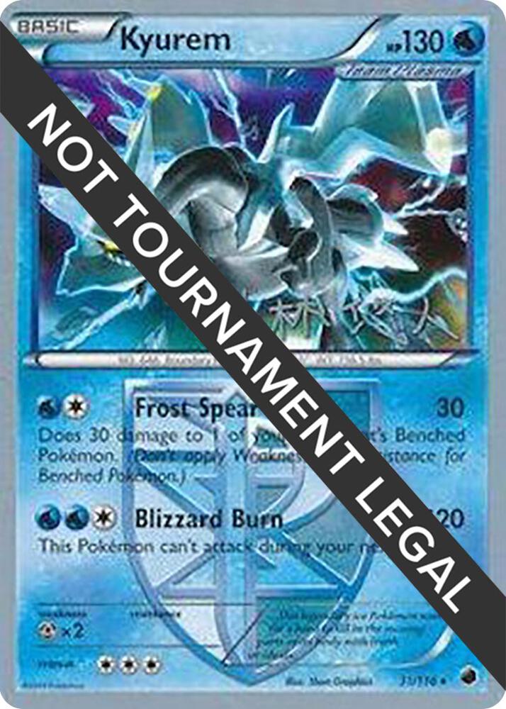 Kyurem - 2014 (Haruto Kobayashi) [World Championship Decks] 31/116