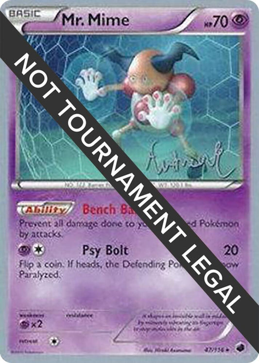Mr. Mime - 2014 (Andrew Estrada) [World Championship Decks] 47/116