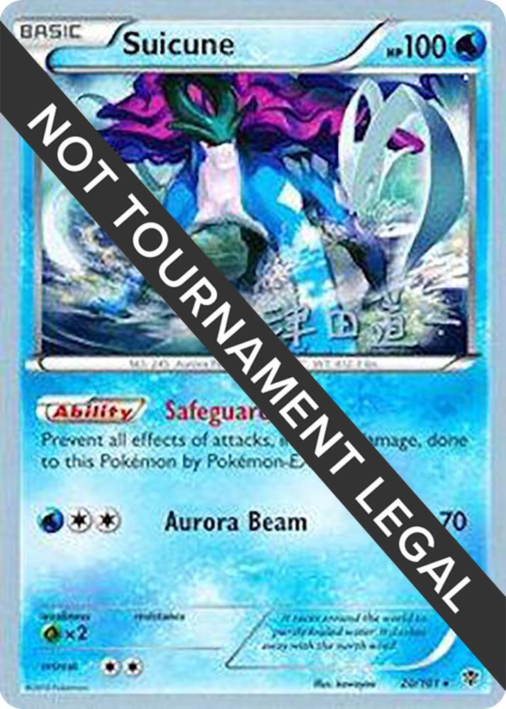 Suicune - 2014 (Michikazu Tsuda) [World Championship Decks] 20/101