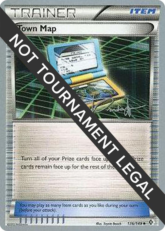 Town Map - 2014 (Trent Orndorff) [World Championship Decks] 136/149