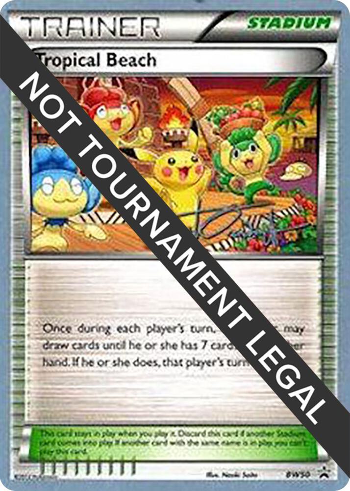 Tropical Beach - 2014 (Trent Orndorff) [World Championship Decks] BW50