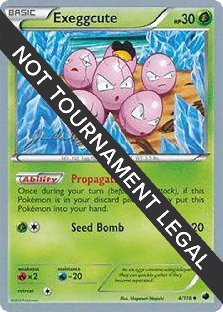 Exeggcute - 2015 (Jacob Van Wagner) [World Championship Decks] 4/116