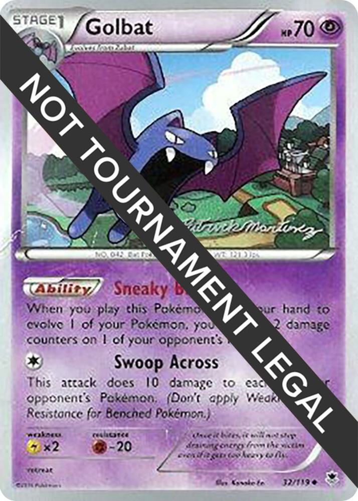 Golbat - 2015 (Patrick Martinez) [World Championship Decks] 32/119