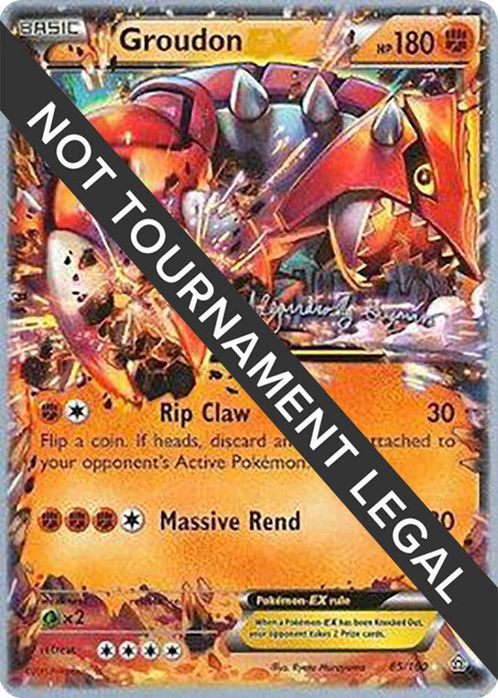Groudon EX - 2015 (Alejandro Ng-Guzman) [World Championship Decks] 85/160