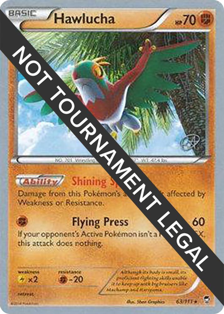 Hawlucha - 2015 (Rowan Stavenow) [World Championship Decks] 63/111