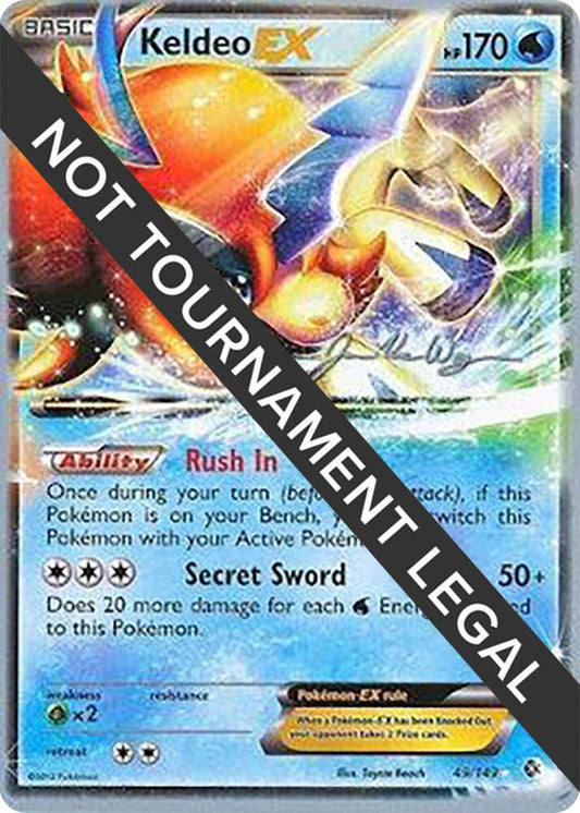 Keldeo EX - 2015 (Jacob Van Wagner) [World Championship Decks] 49/149