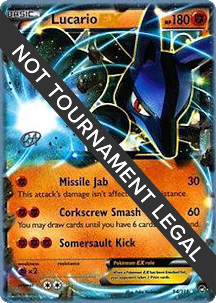 Lucario EX - 2015 (Rowan Stavenow) [World Championship Decks] 54/111