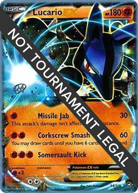 Lucario EX - 2015 (Rowan Stavenow) [World Championship Decks] 54/111
