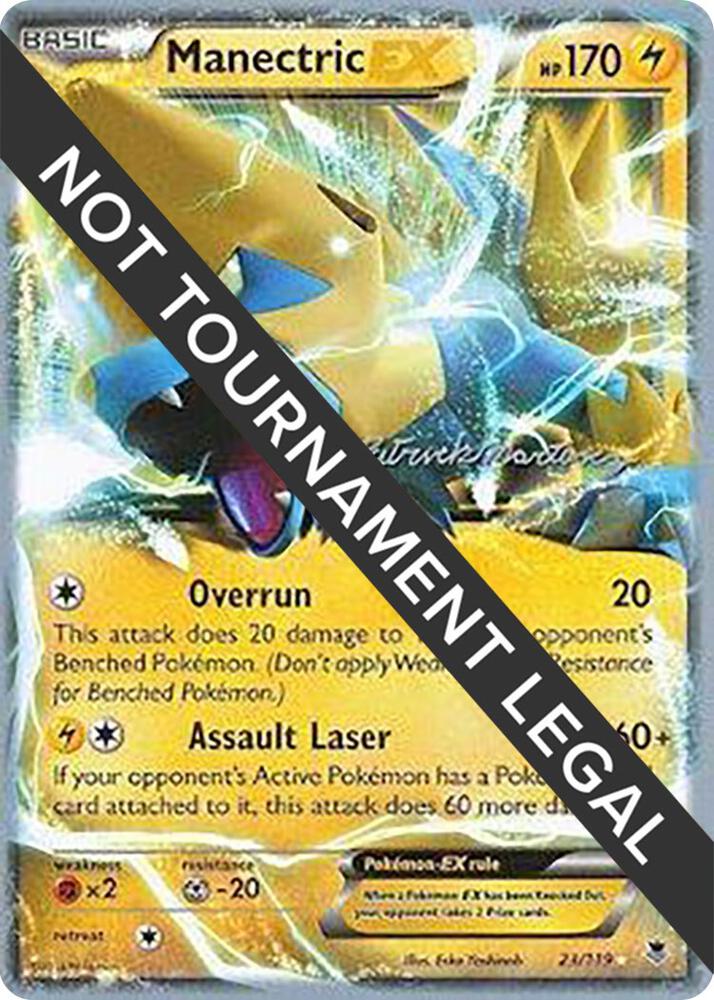Manectric EX - 2015 (Patrick Martinez) [World Championship Decks] 23/119