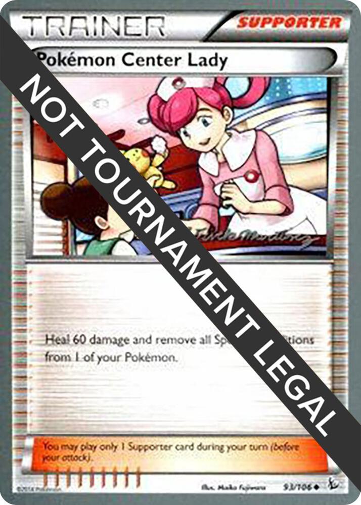 Pokemon Center Lady - 2015 (Patrick Martinez) [World Championship Decks] 93/106