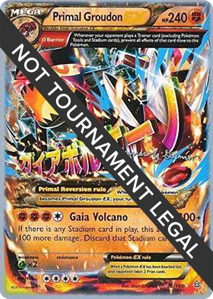 Primal Groudon EX - 2015 (Alejandro Ng-Guzman) [World Championship Decks] 86/160