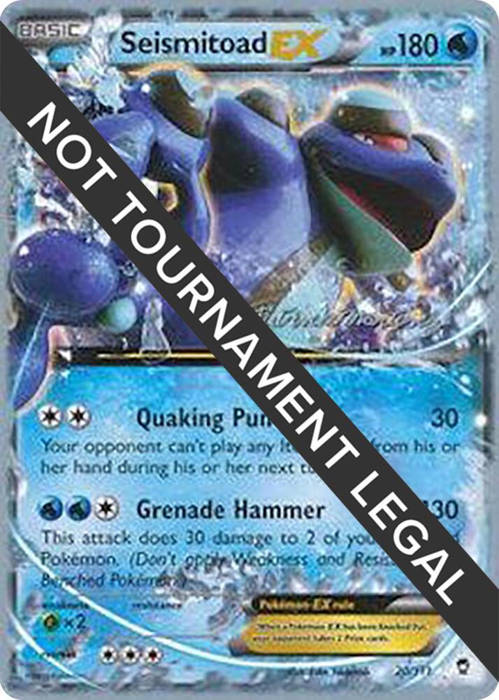 Seismitoad EX - 2015 (Patrick Martinez) [World Championship Decks] 20/111