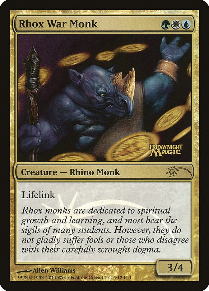 Rhox War Monk [FNM Promos] 6