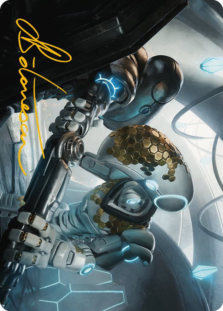 Myr Kinsmith Art Card (Gold-Stamped Signature) [Art Series: Phyrexia: All Will Be One] 56