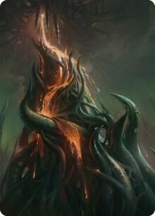 Copperline Gorge Art Card [Art Series: Phyrexia: All Will Be One] 57