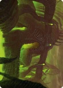 The Dross Pits Art Card [Art Series: Phyrexia: All Will Be One] 58