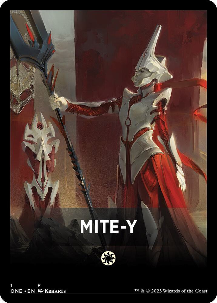 Mite-Y Theme Card [Phyrexia: All Will Be One] 1