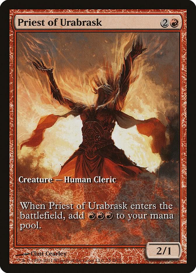 Priest of Urabrask [Game Day & Store Championship Promos] 74
