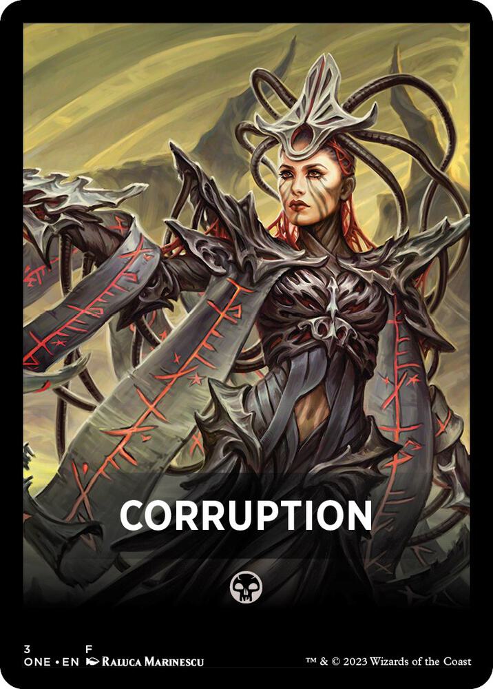 Corruption Theme Card [Phyrexia: All Will Be One] 3