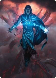 Jace, the Perfected Mind Art Card (15/81) [Art Series: Phyrexia: All Will Be One] 15
