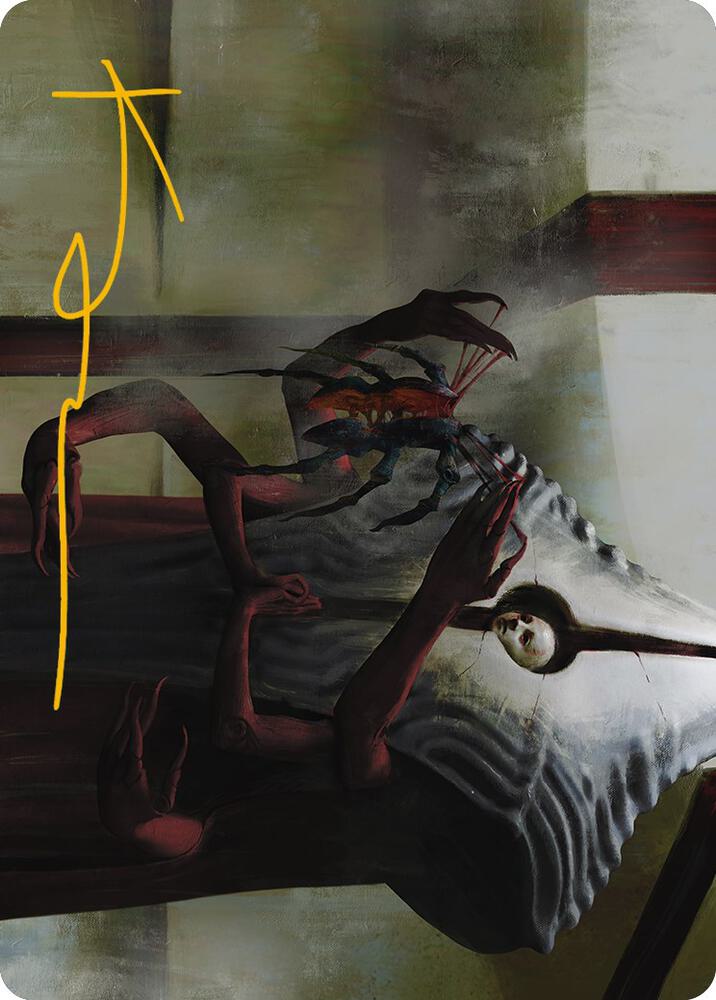 Vivisection Evangelist Art Card (Gold-Stamped Signature) [Art Series: Phyrexia: All Will Be One] 54