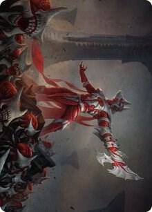 Mite Overseer Art Card [Art Series: Phyrexia: All Will Be One] 4