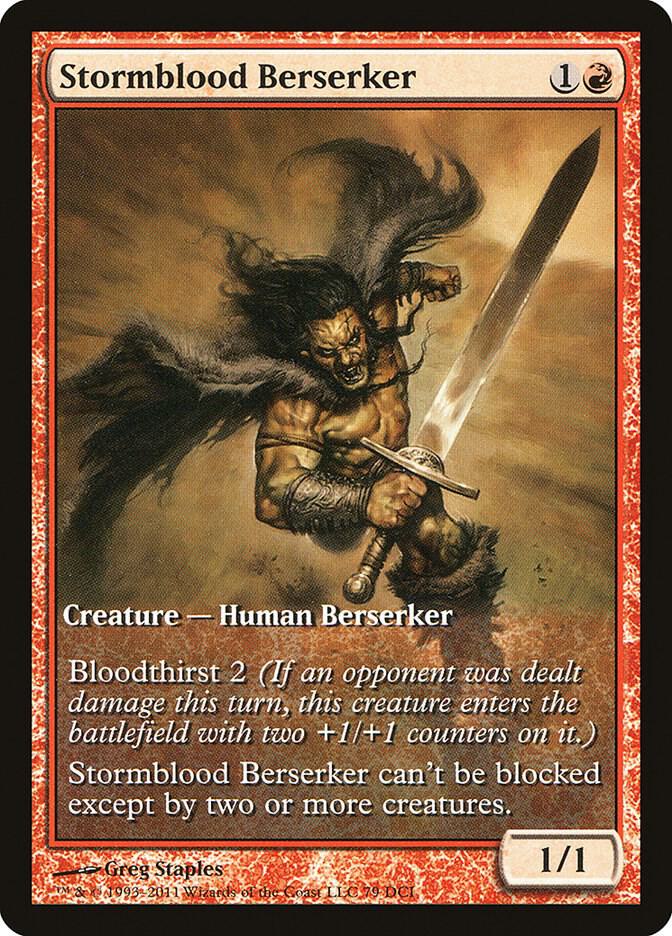 Stormblood Berserker [Game Day & Store Championship Promos] 156