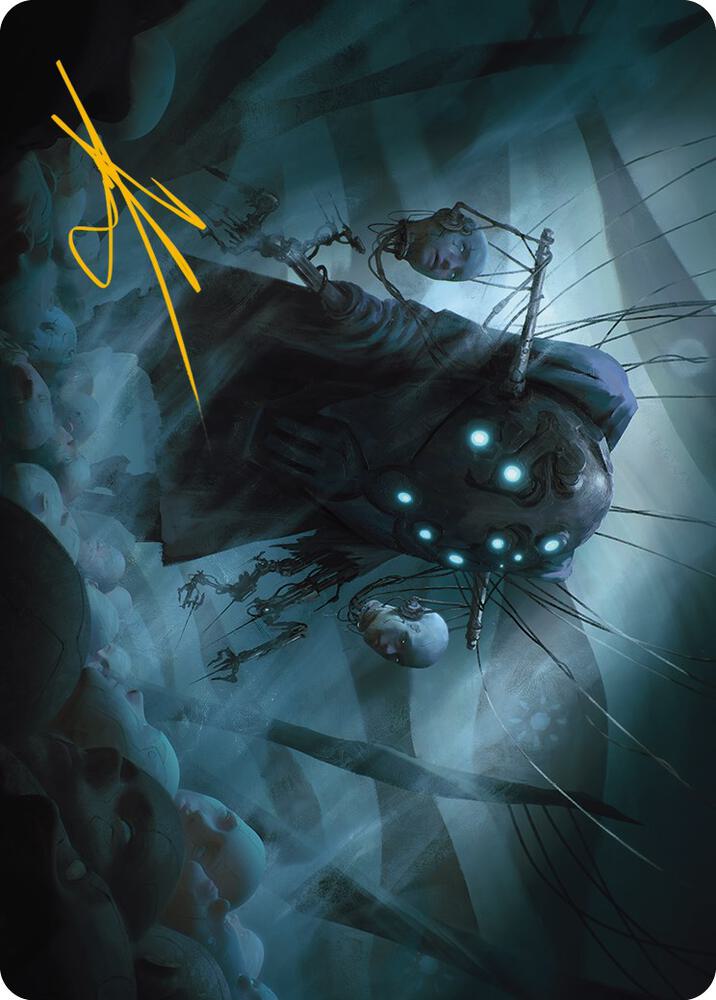 Meldweb Curator Art Card (Gold-Stamped Signature) [Art Series: Phyrexia: All Will Be One] 16