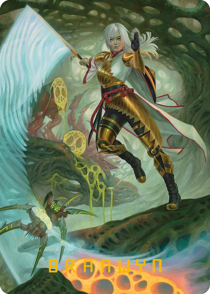 The Eternal Wanderer Art Card (Gold-Stamped Signature) [Art Series: Phyrexia: All Will Be One] 3