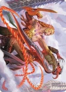 Tyvar's Stand Art Card [Art Series: Phyrexia: All Will Be One] 43