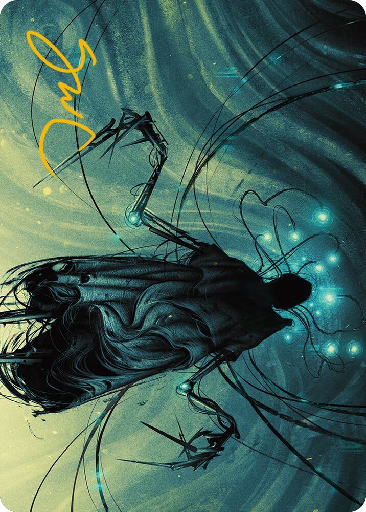 Ichor Synthesizer Art Card (Gold-Stamped Signature) [Art Series: Phyrexia: All Will Be One] 14