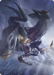 Ria Ivor, Bane of Bladehold Art Card [Art Series: Phyrexia: All Will Be One] 53