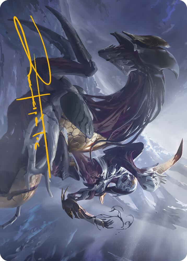 Ria Ivor, Bane of Bladehold Art Card (Gold-Stamped Signature) [Art Series: Phyrexia: All Will Be One] 53