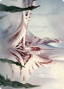 The Fair Basilica Art Card [Art Series: Phyrexia: All Will Be One] 59
