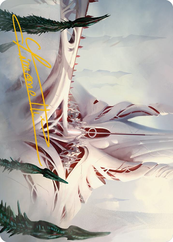 The Fair Basilica Art Card (Gold-Stamped Signature) [Art Series: Phyrexia: All Will Be One] 59
