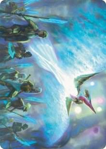 Otharri, Suns' Glory Art Card [Art Series: Phyrexia: All Will Be One] 52