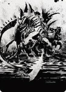 Karumonix, the Rat King Art Card [Art Series: Phyrexia: All Will Be One] 70