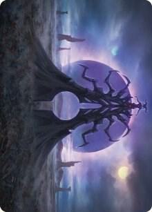 Black Sun's Twilight Art Card [Art Series: Phyrexia: All Will Be One] 19