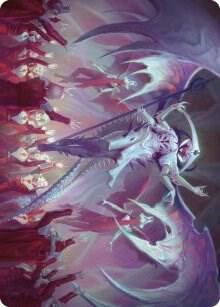 Atraxa, Grand Unifier Art Card (45/81) [Art Series: Phyrexia: All Will Be One] 45