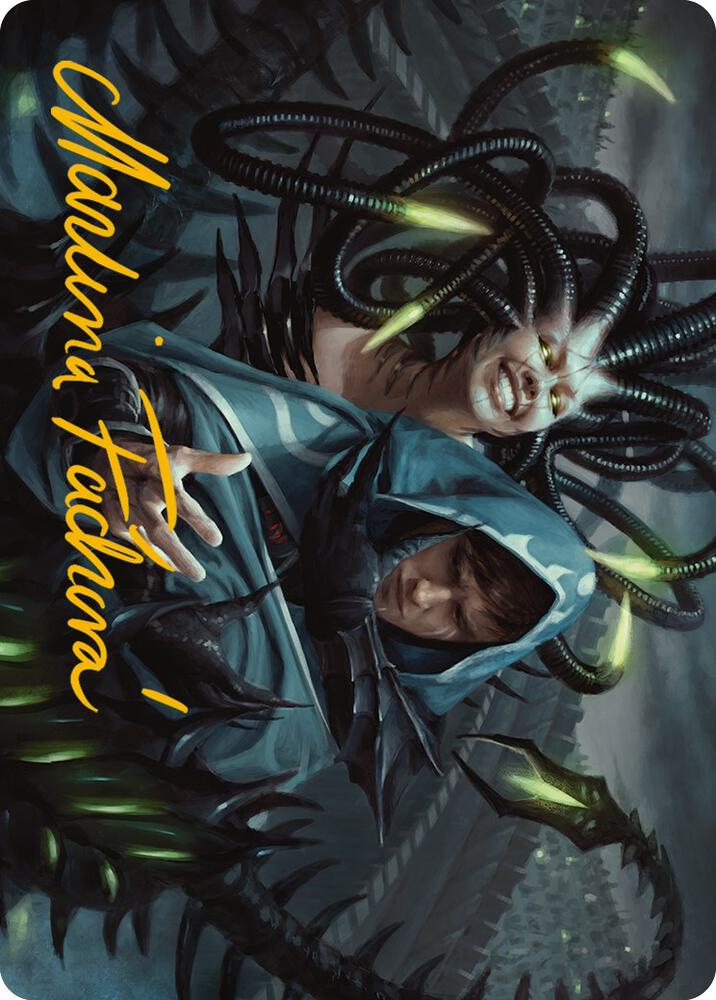 Phyrexian Arena Art Card (Gold-Stamped Signature) [Art Series: Phyrexia: All Will Be One] 22