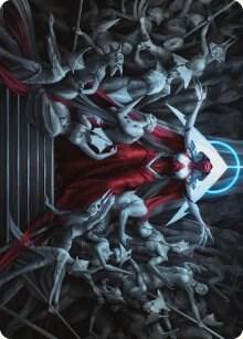 Elesh Norn, Mother of Machines Art Card (2/81) [Art Series: Phyrexia: All Will Be One] 2