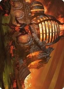 Urabrask's Forge Art Card [Art Series: Phyrexia: All Will Be One] 37