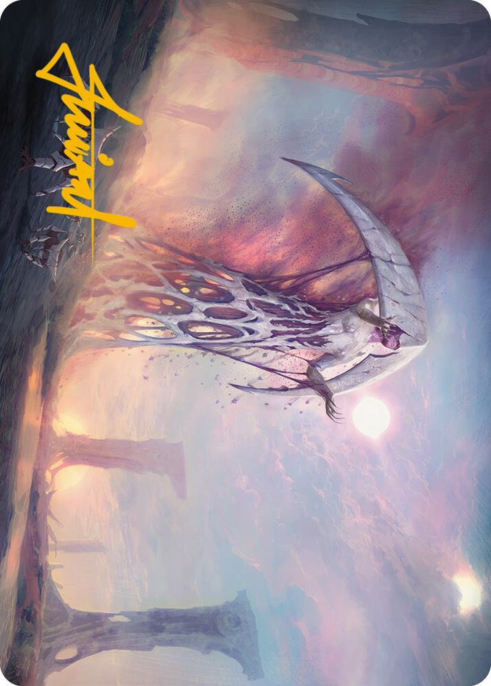 White Sun's Twilight Art Card (Gold-Stamped Signature) [Art Series: Phyrexia: All Will Be One] 11