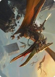 Skyhunter Strike Force Art Card [Art Series: Phyrexia: All Will Be One] 9