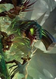 Noxious Assault Art Card [Art Series: Phyrexia: All Will Be One] 41